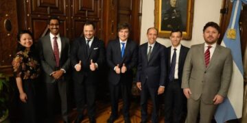 El Presidente se reunió con altos ejecutivos de OpenAI