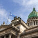 Details of the building of Congress in Buenos Aires, Argentina.