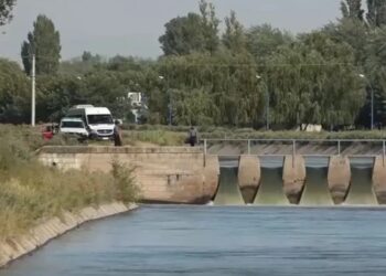 Zona de "El salto", Canal Grande de Roca. Gentileza: Diario Rio Negro