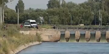 Zona de "El salto", Canal Grande de Roca. Gentileza: Diario Rio Negro